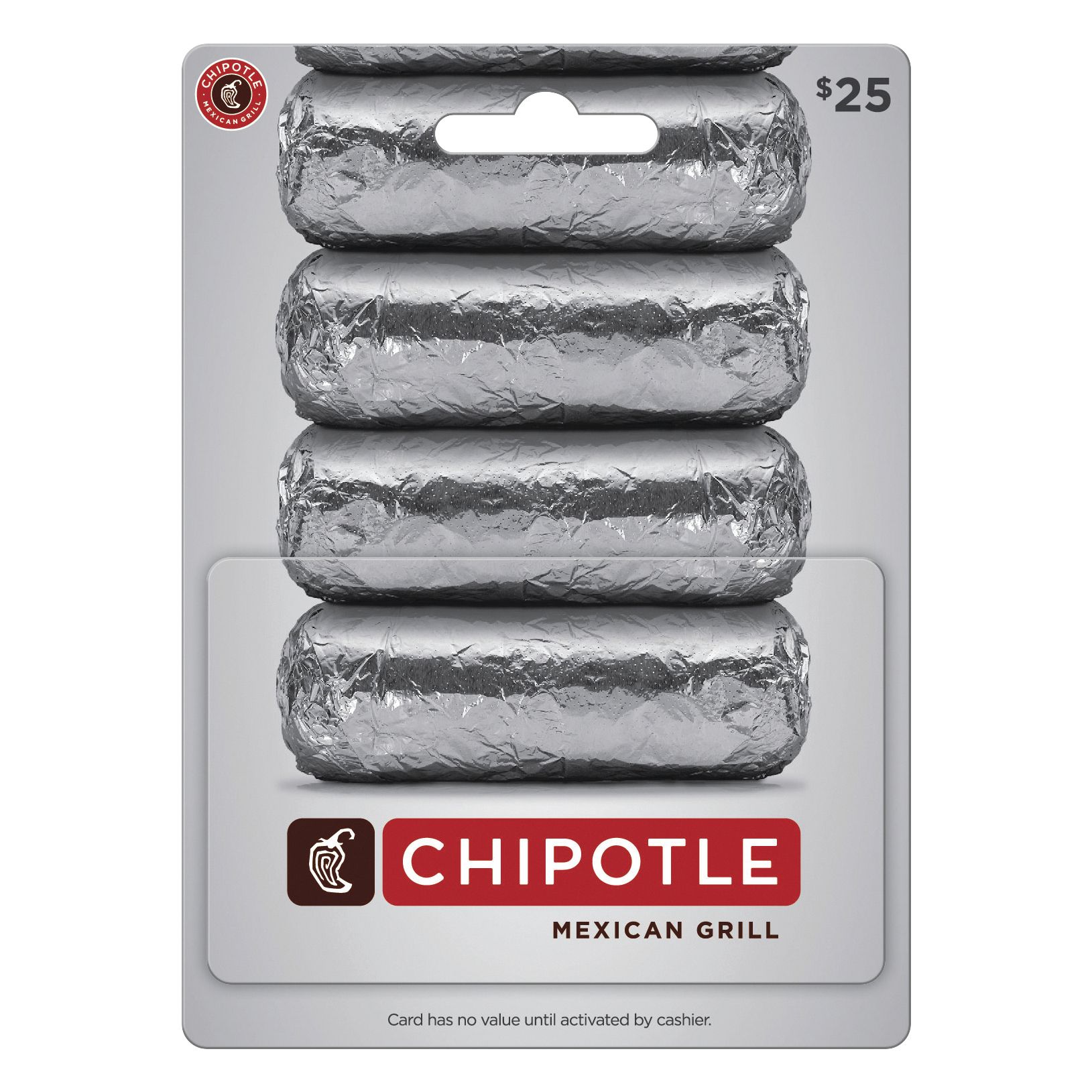 $25 Chipotle Gift Card - Physical