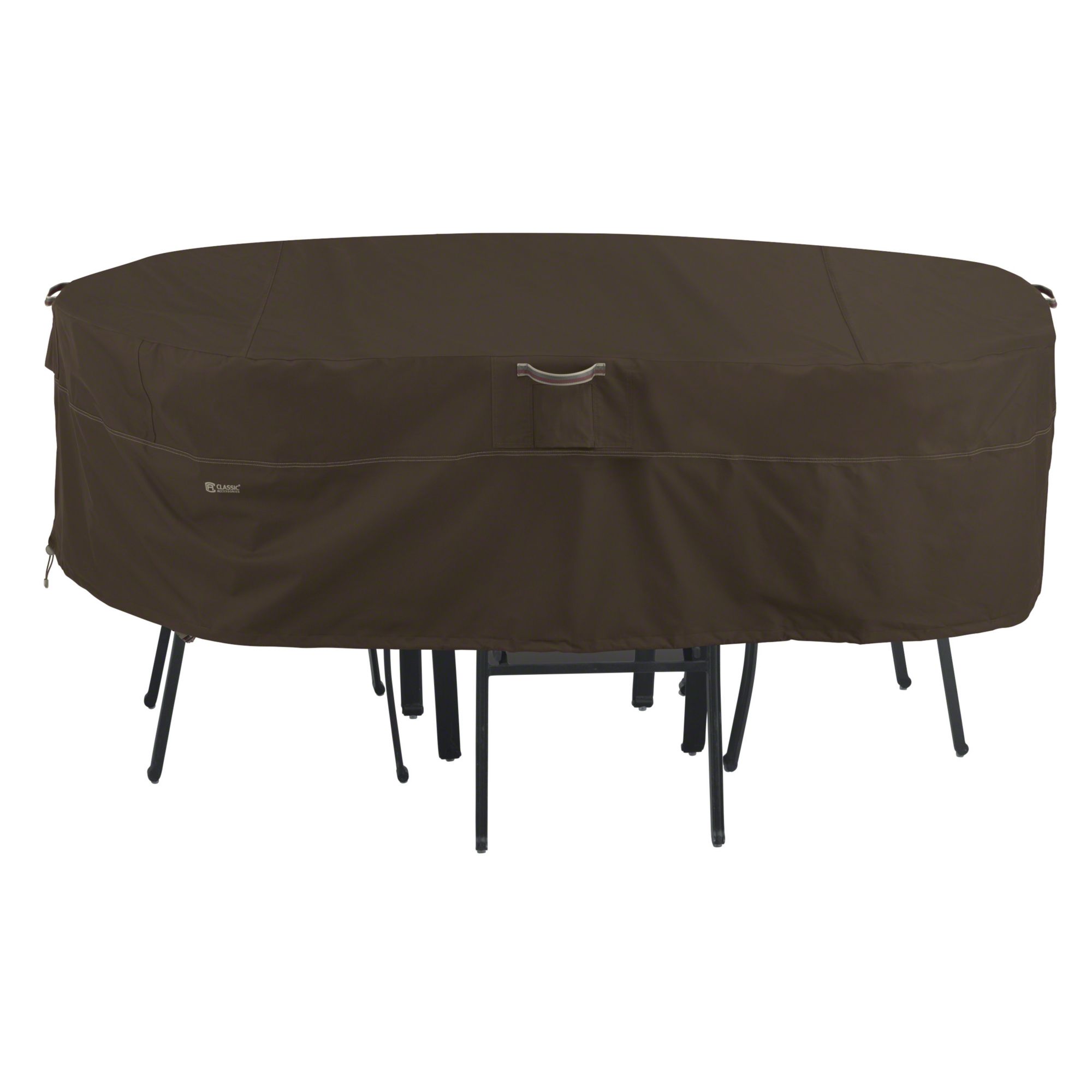 Classic Accessories Madrona Extra-Large Rectangular/Oval Patio Set Cover