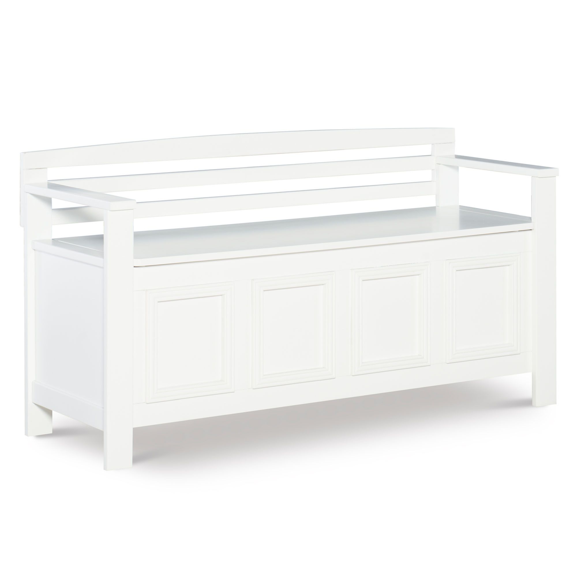 Keegan Storage Bench - White