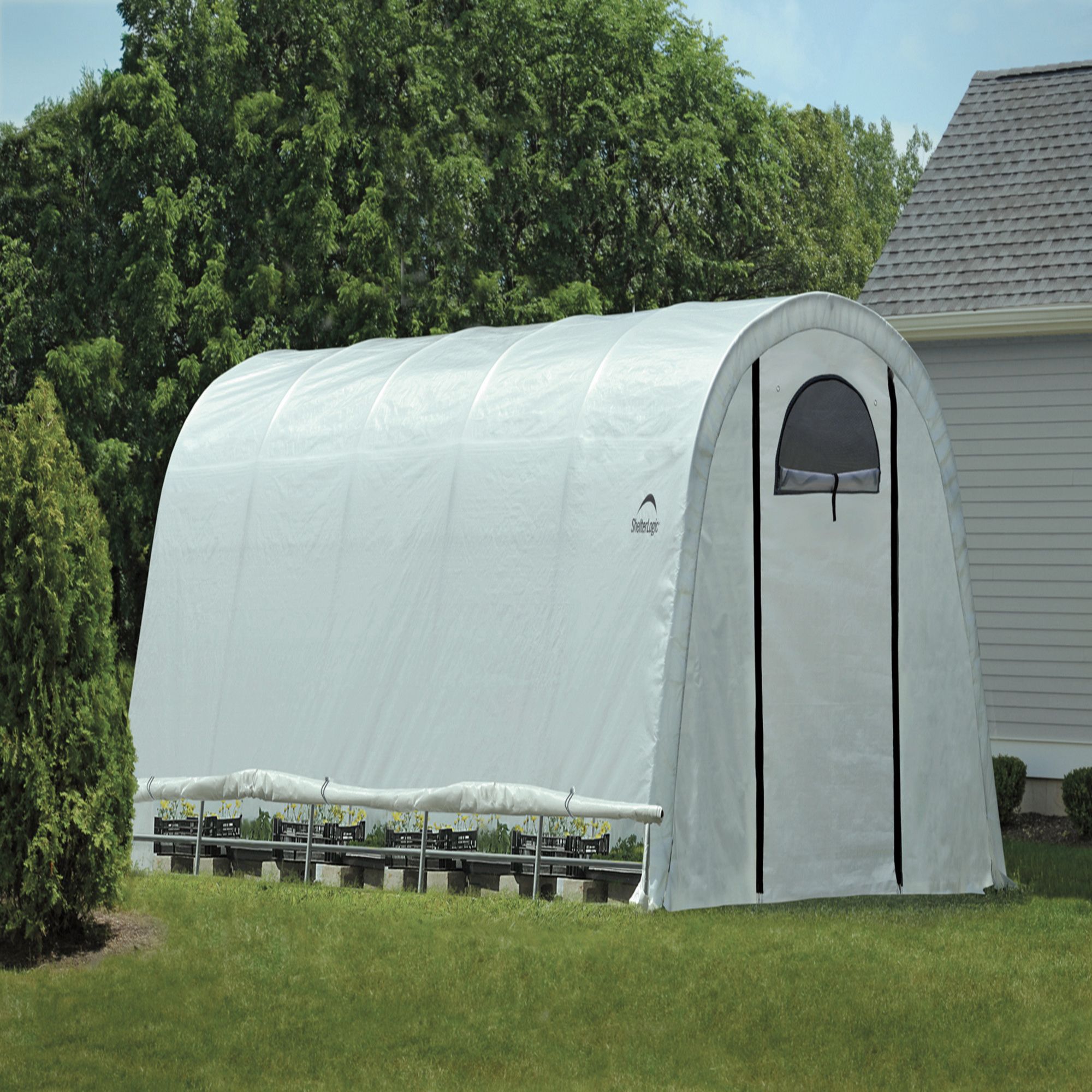 ShelterLogic GrowIt Heavy-Duty 12' x 20' x 8' Greenhouse