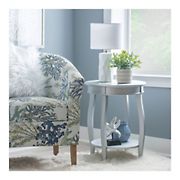Ayers Side Table - Silver