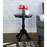 Powell Round Side Table - Black