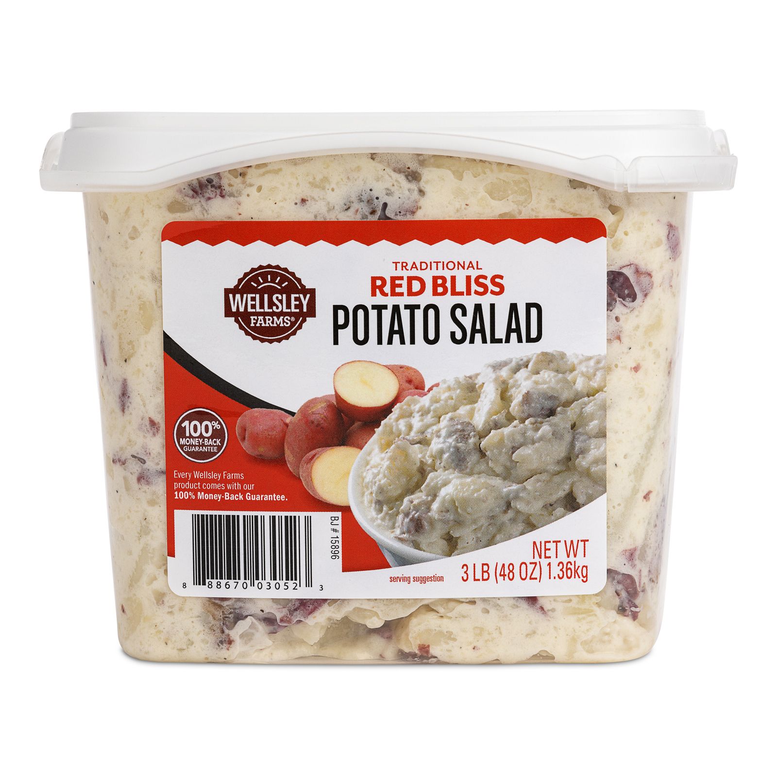 Wellsley Farms Traditional Red Bliss Potato Salad, 3 lbs.