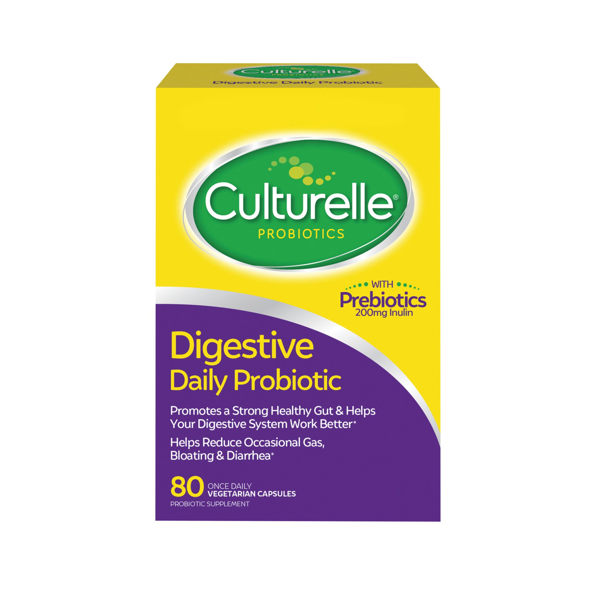 Culturelle Digestive Health Probiotic Capsules, 80 ct.