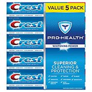 Crest Pro-Health Whitening Power Toothpaste, 5 pk./6.3 oz.