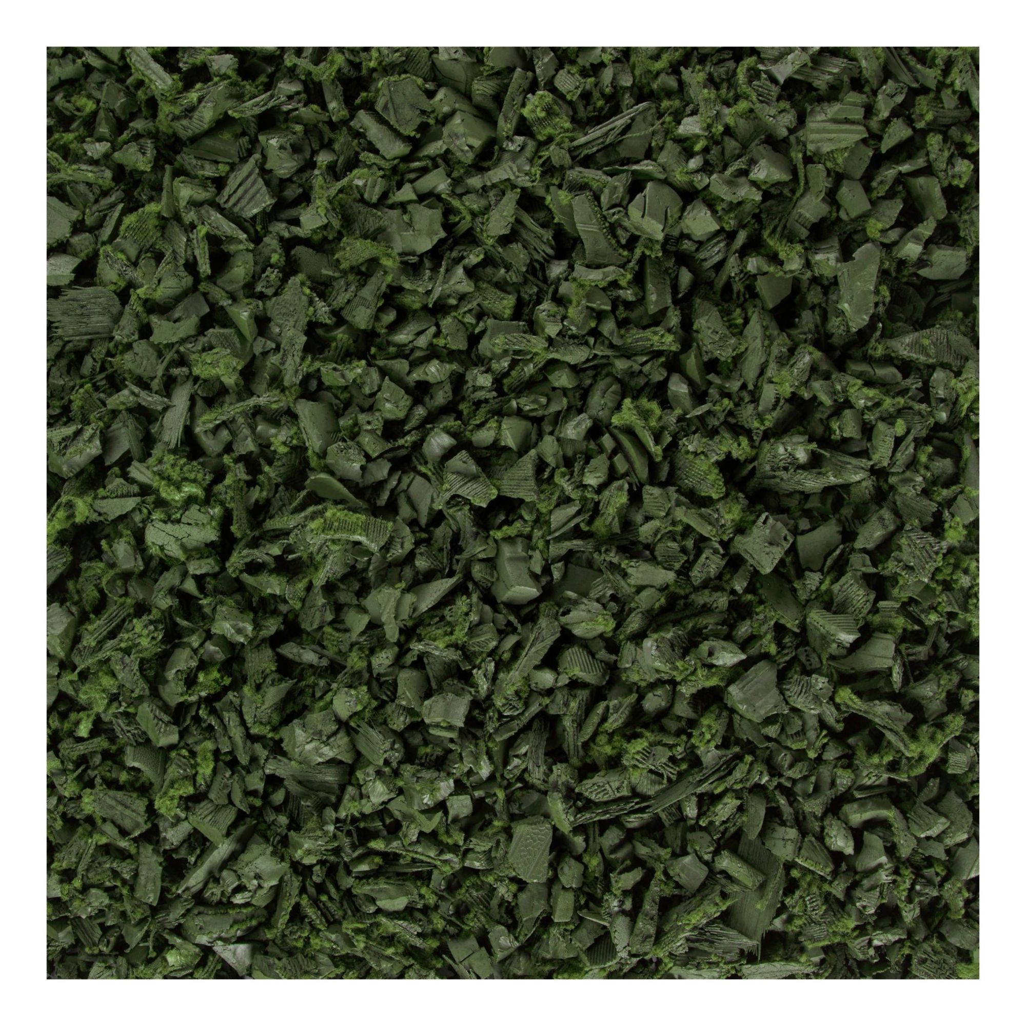 GroundSmart Rubber Mulch 25 Bags, Green