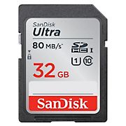SanDisk Ultra 32GB Class 10 SDHC Card