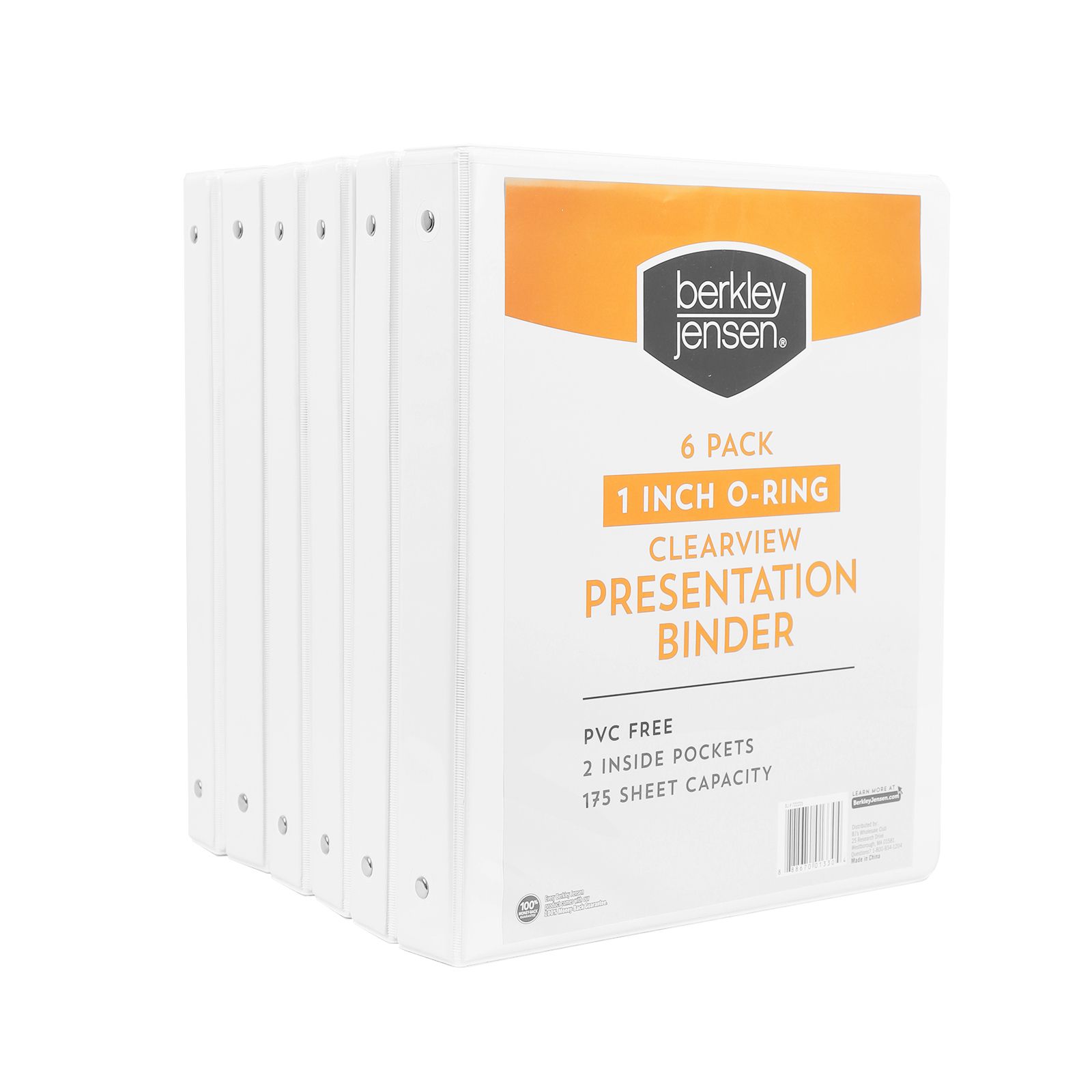 Berkley Jensen Clear Sheet Protectors