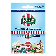 $15 Rita's Italian Ice Gift Card