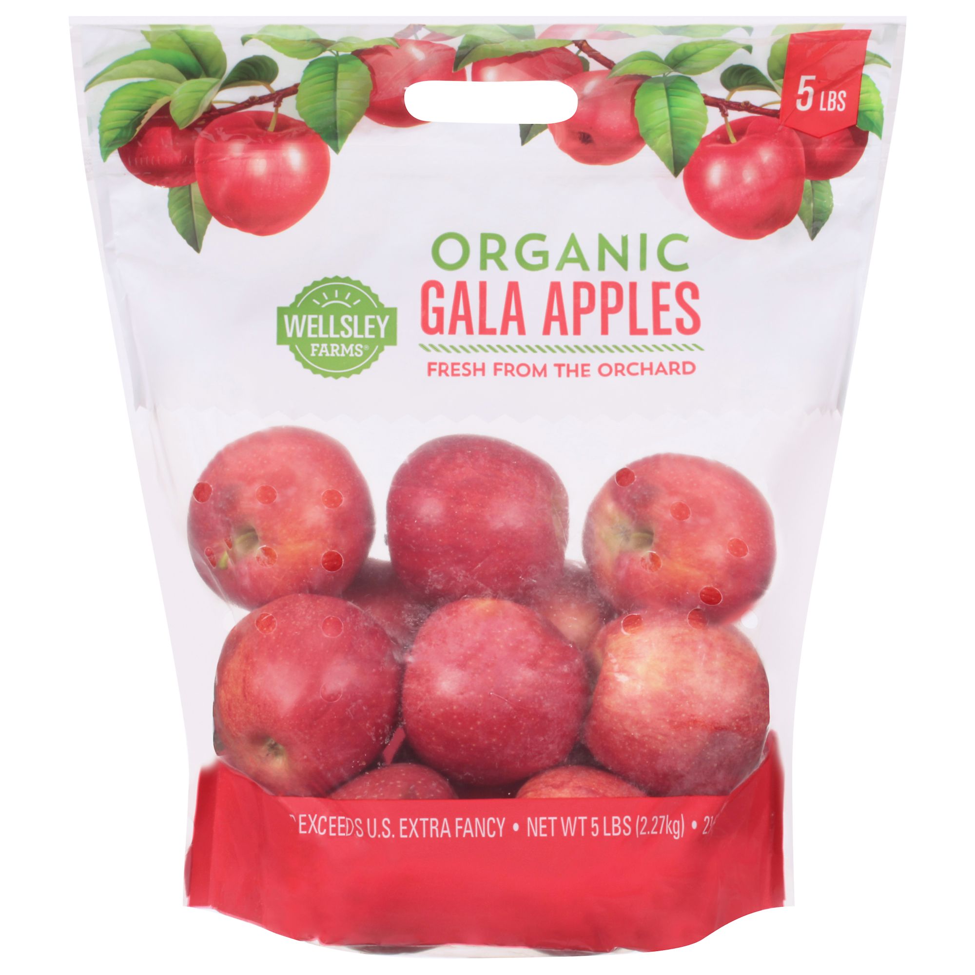 Wellsley Farms Organic Gala Apples, 5 lbs.