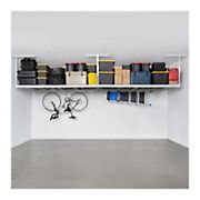 2-Rack Combo SafeRacks 4' x 8' Overhead Storage Kit with 12&quot; drop
