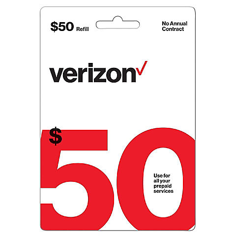 $50 Verizon Gift Card - BJs WholeSale Club