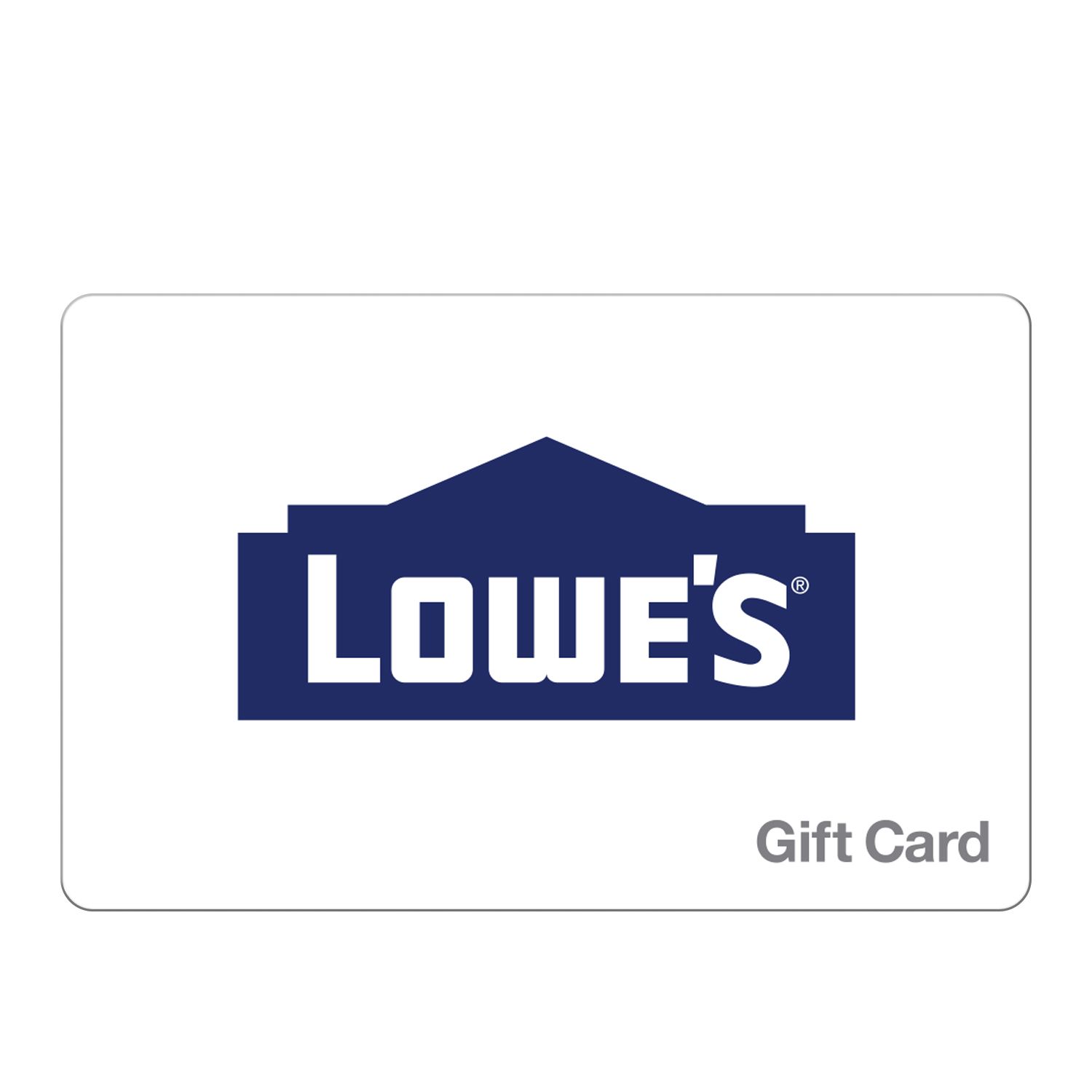 $25 Lowe's Gift Card, 3 pk.