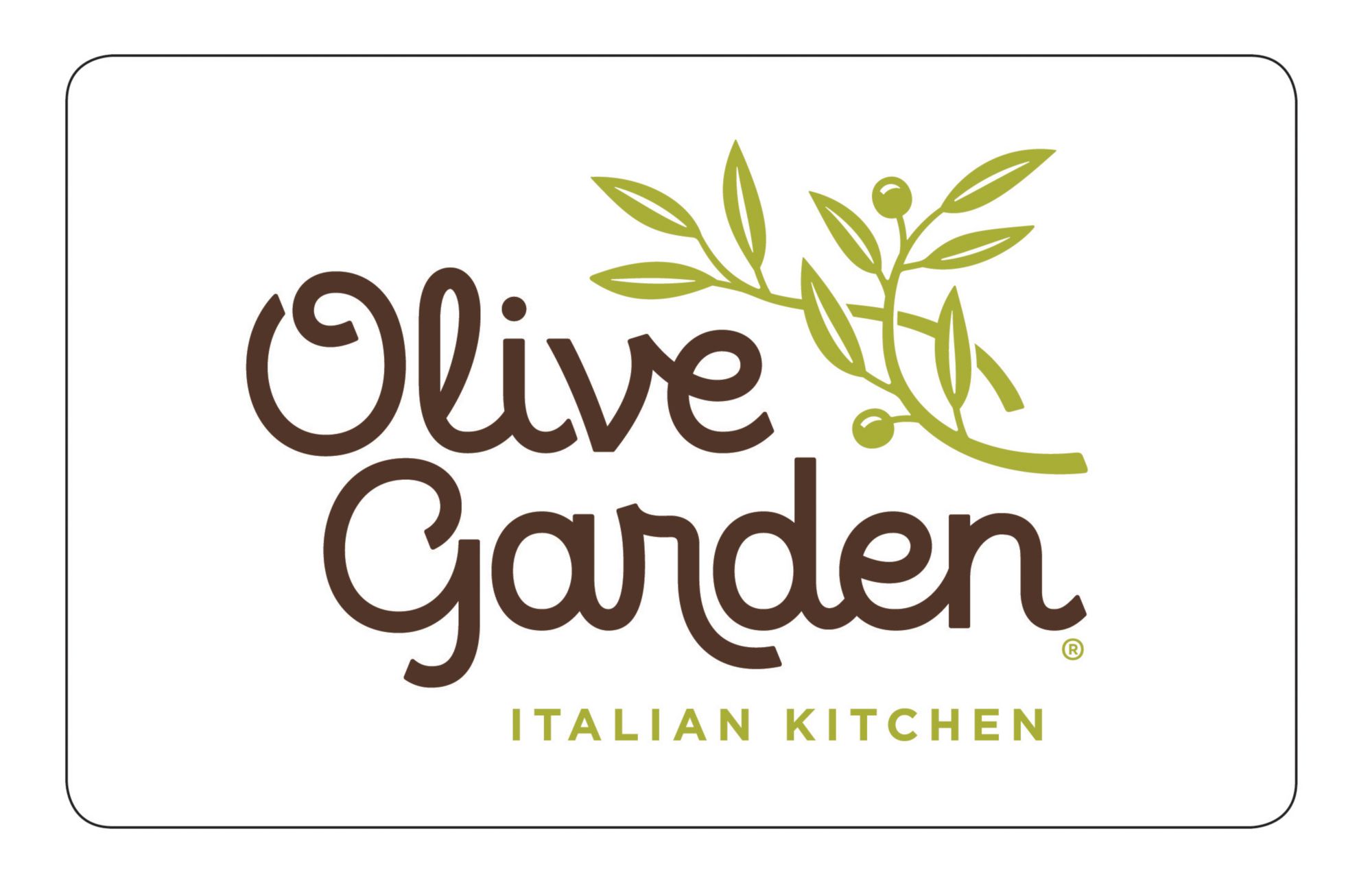 $15 Olive Garden Gift Card, 4 pk.