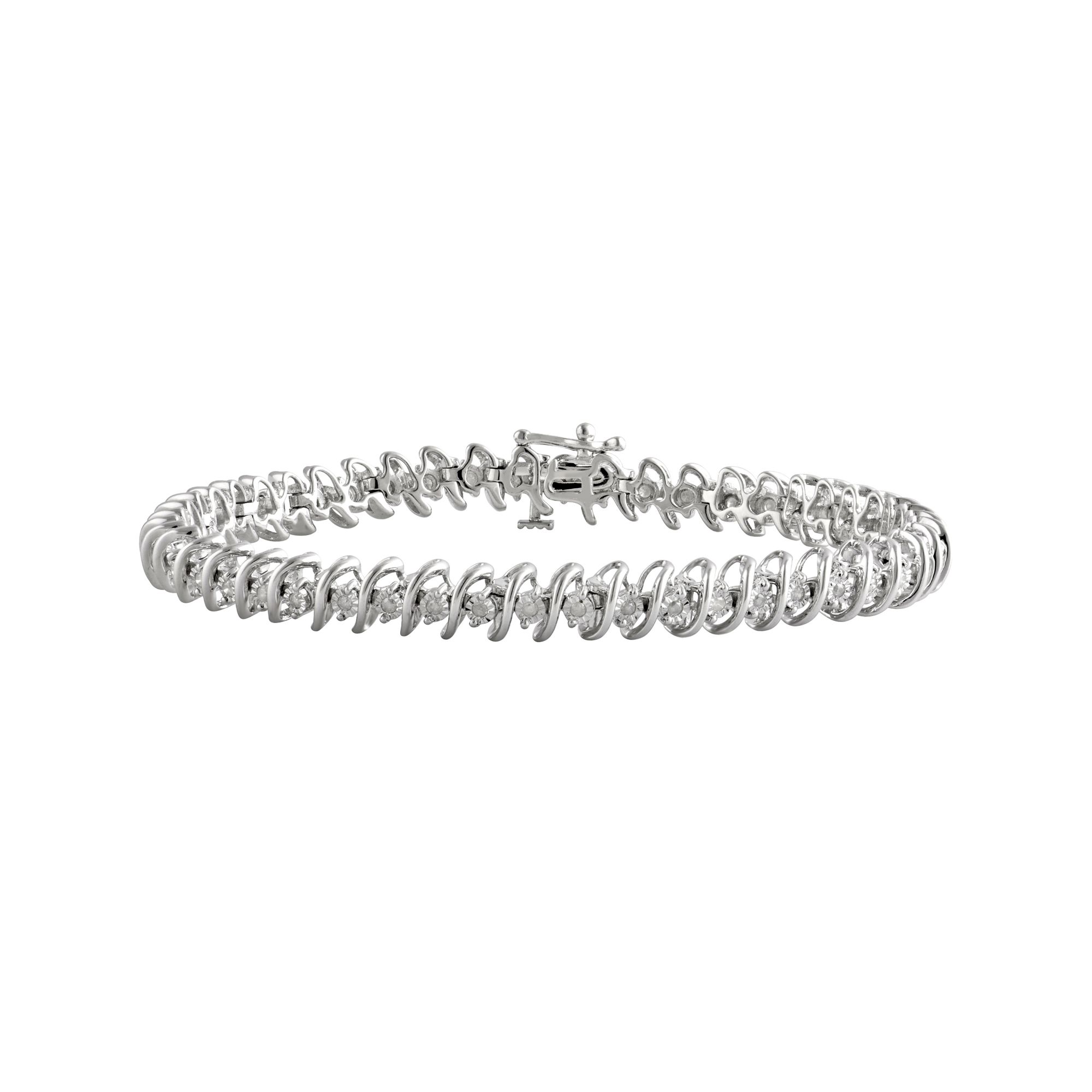 .50 Carat Diamond Tennis Bracelet in Sterling Silver
