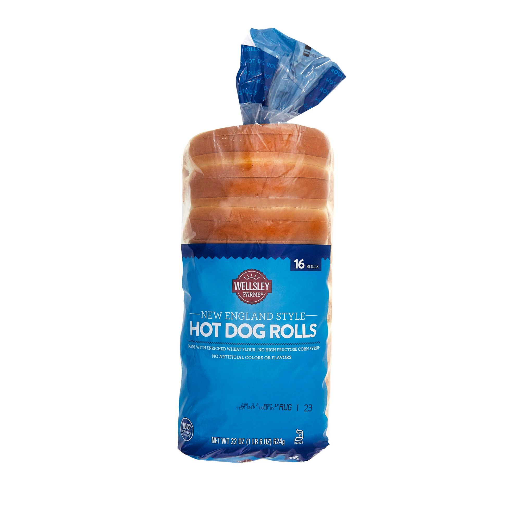 Wellsley Farms New England Hot Dog Rolls, 16 pk.