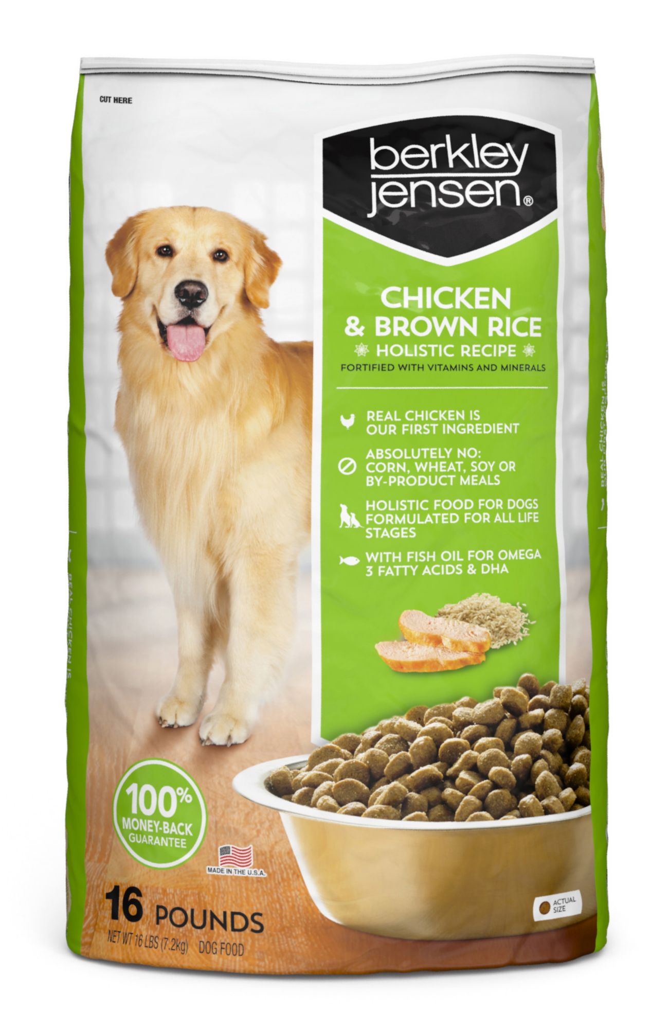 Berkley Jensen Natural Chicken and Brown Rice Dog Food BJ s