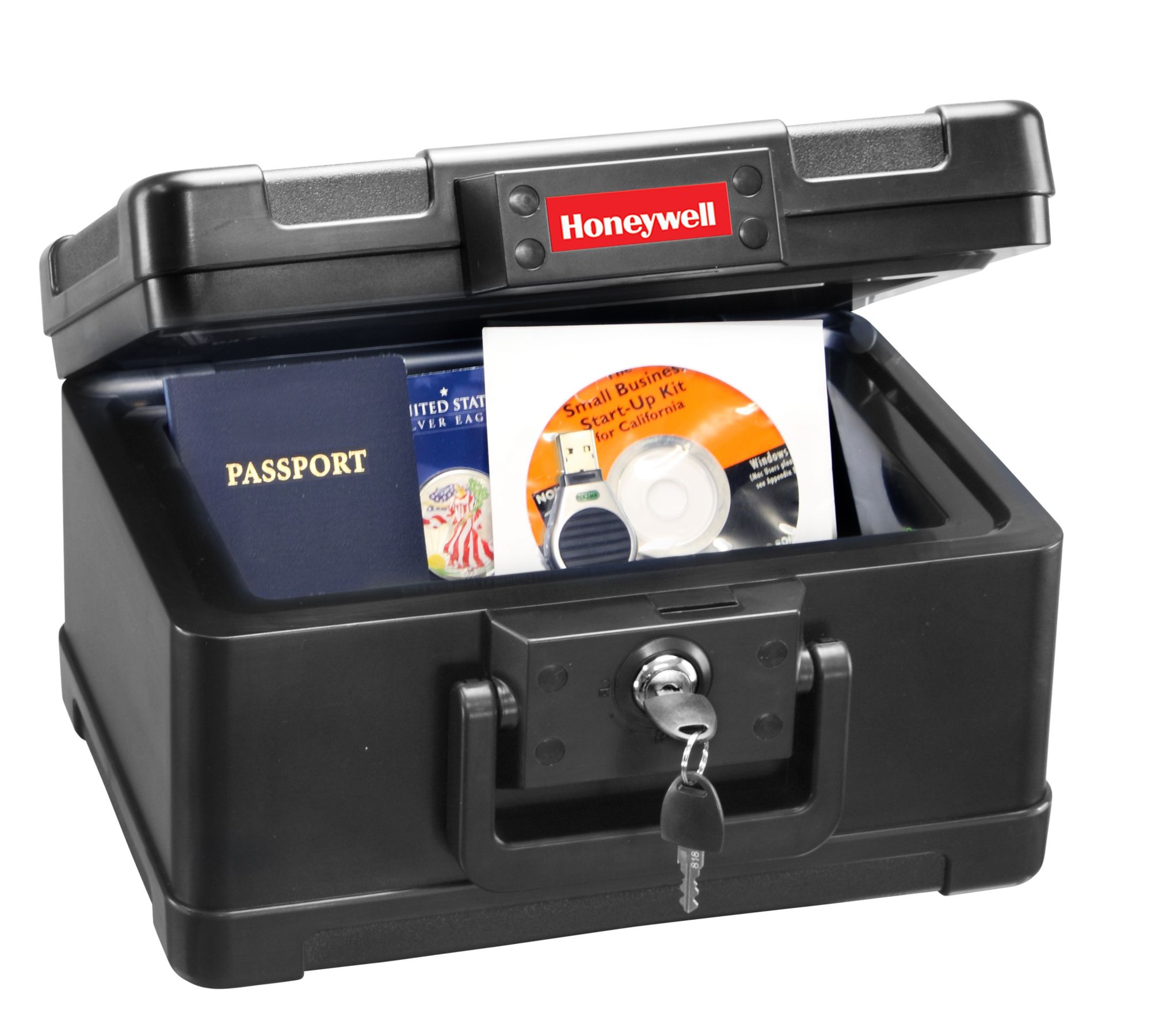 SentrySafe 0.28 cu. ft. Fireproof & Waterproof Safe Box with Organizer  CHW20121 - The Home Depot