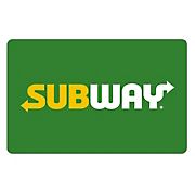 Subway $10 Gift Card, 3 pk.