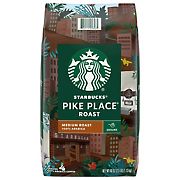 Starbucks Pike Place Roast Medium Roast Ground Coffee, 1 bag (40 oz.)