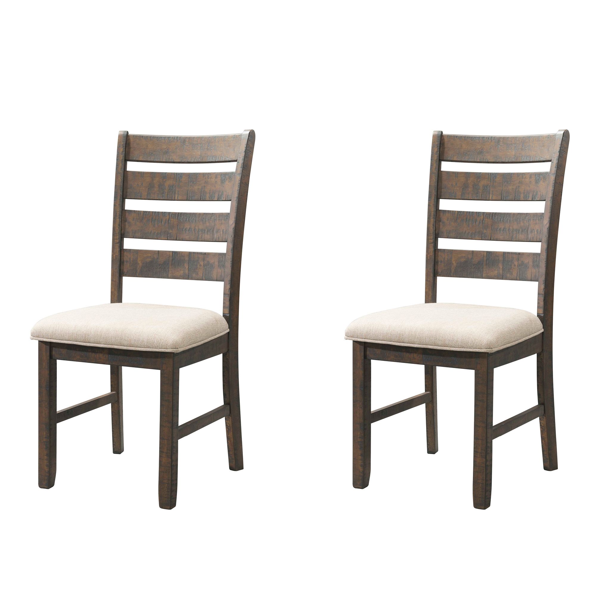 Picket House Furnishings Dex Ladder Back Side Chair, 2 pk.