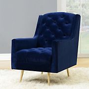 Picket House Furnishings Reese Accent Chair - Navy Blue