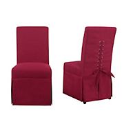Picket House Furnishings Hayden Parsons Chair Set, 2 pk. - Berry