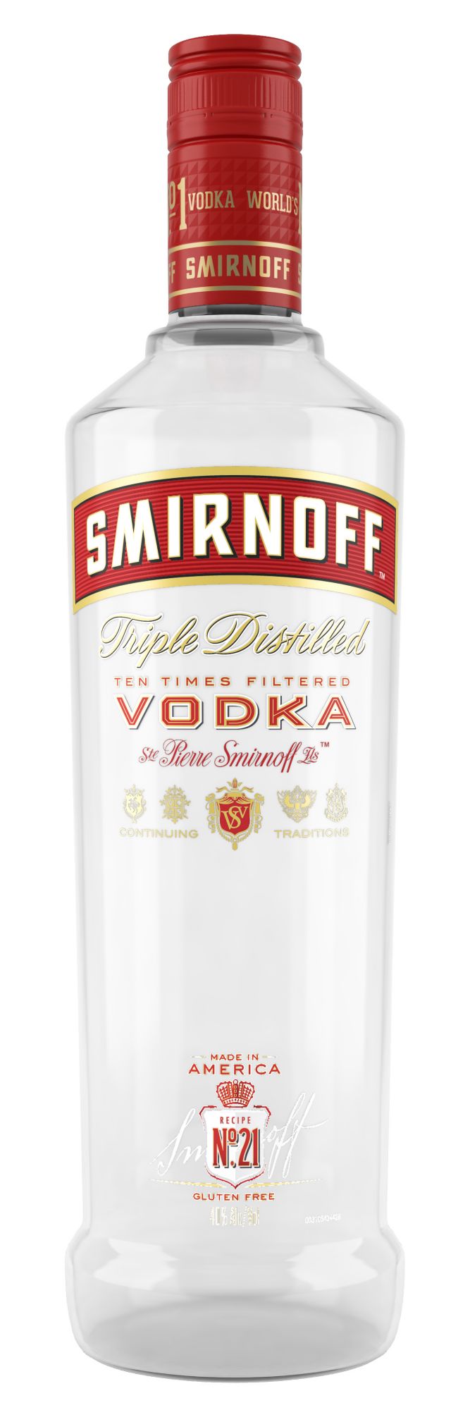 Smirnoff No. 21 80 Proof Vodka, 750ml | BJ's Wholesale Club