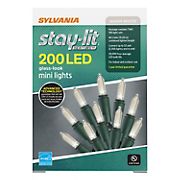 Sylvania Staylit Warm White Glass-Look LED Lights, 200 ct.