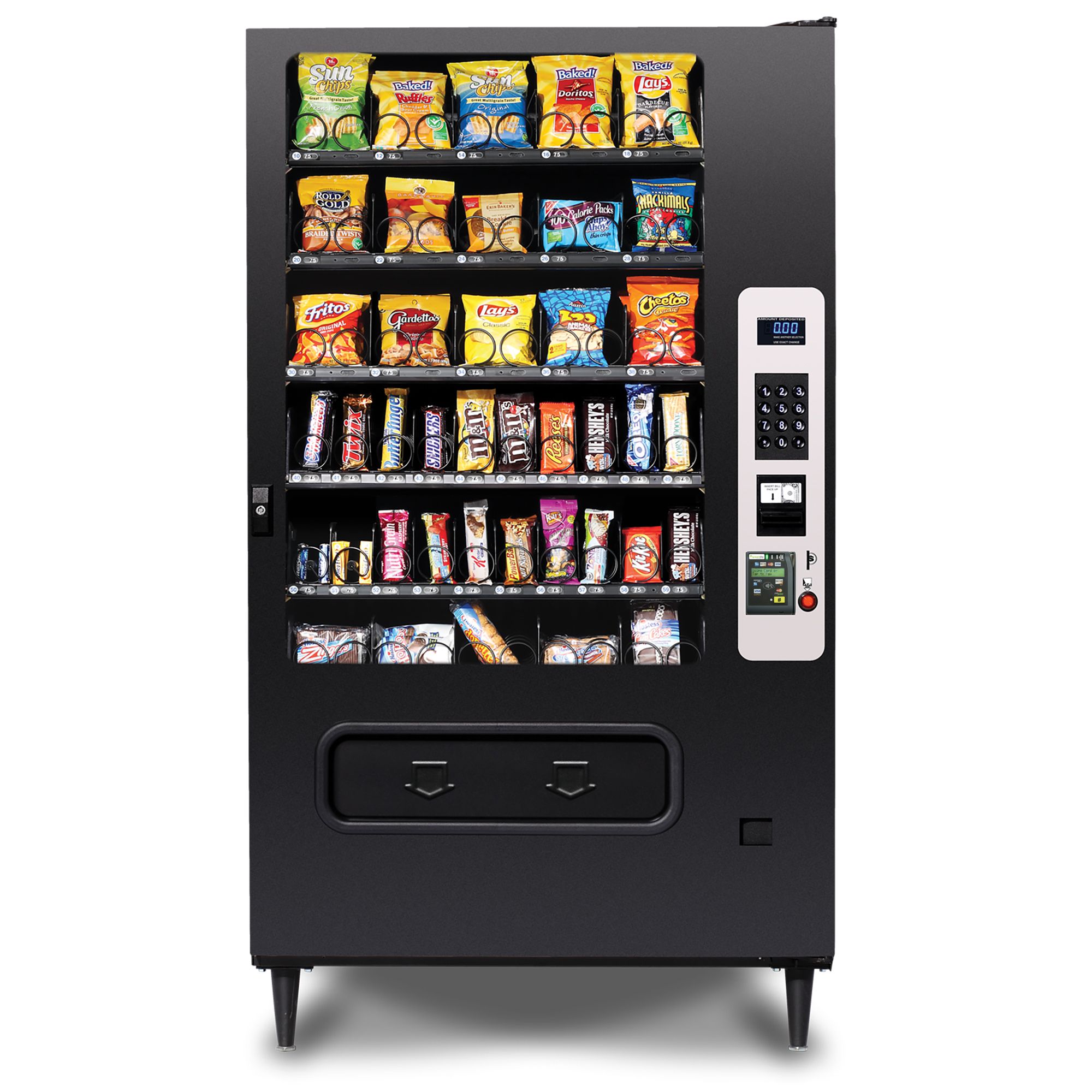Selectivend SV 9-20 Snack and Beverage Vending Machine with Credit Card  Reader
