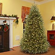 National Tree Company 7.5'' Dunhill Fir Hinged Tree - Dual Color