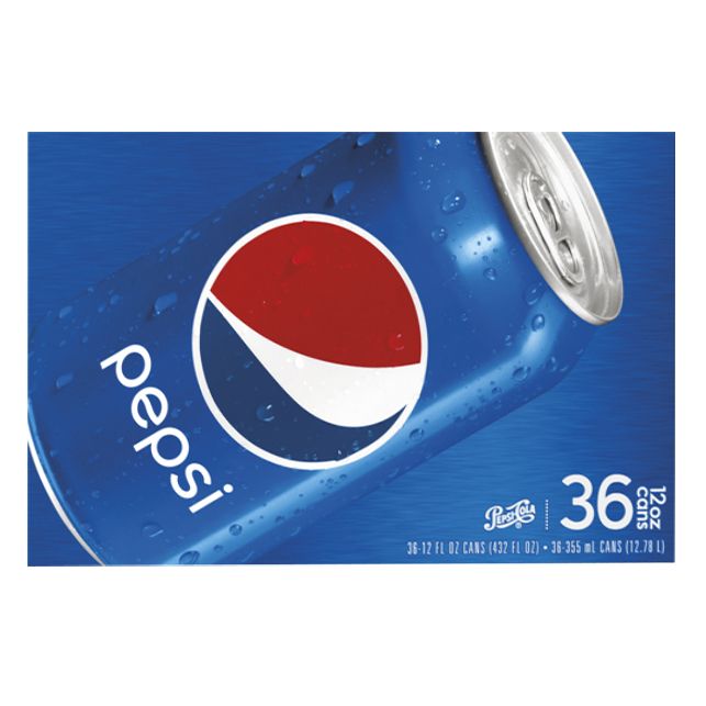 Pepsi Cola Cans, 36 ct./12 oz.