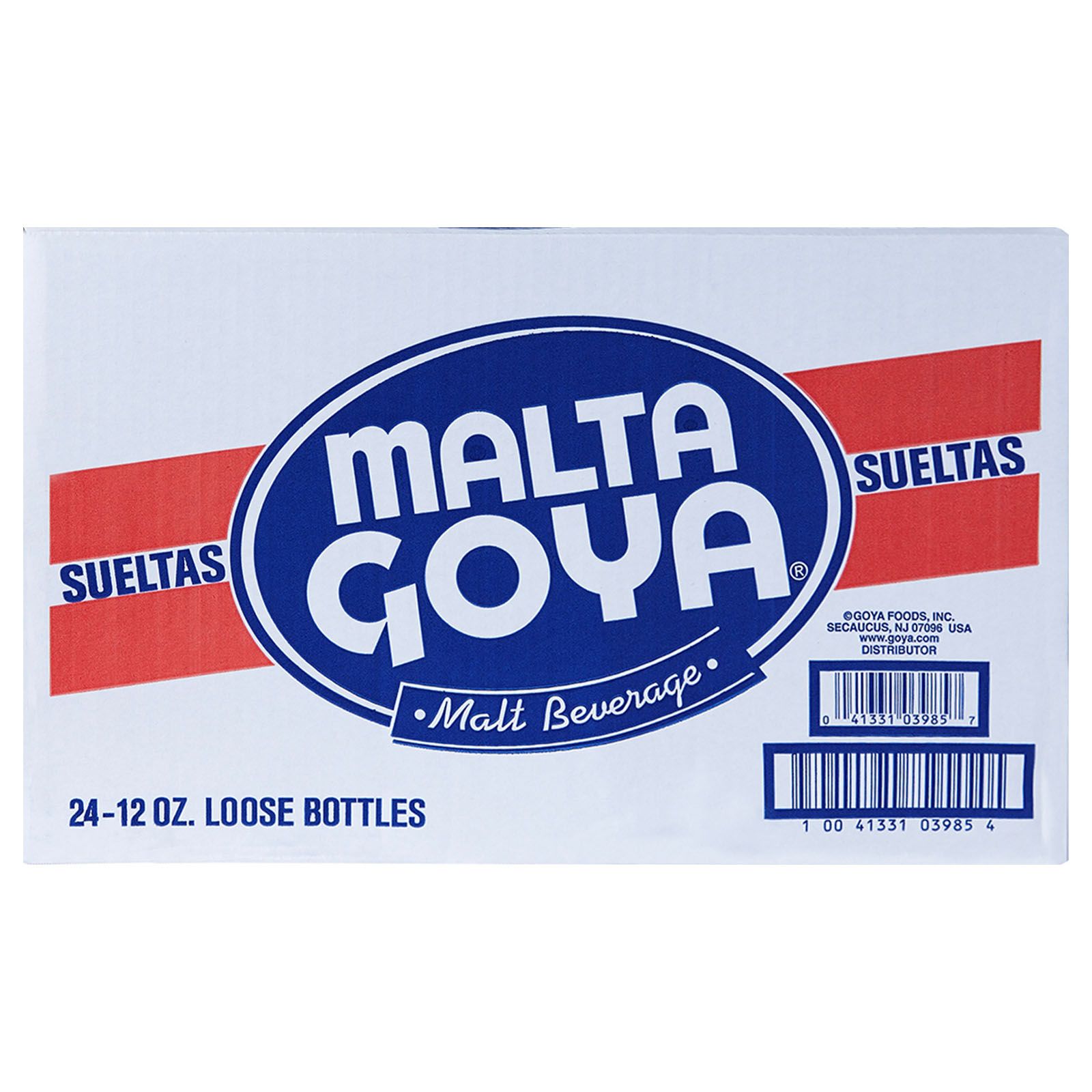 Goya Malta Beverage Bottles, 24 ct./12 oz.