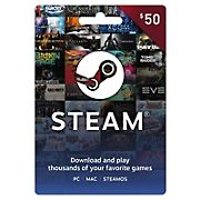 $50 Steam Gift Card
