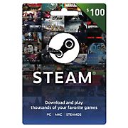 $100 Steam Gift Card