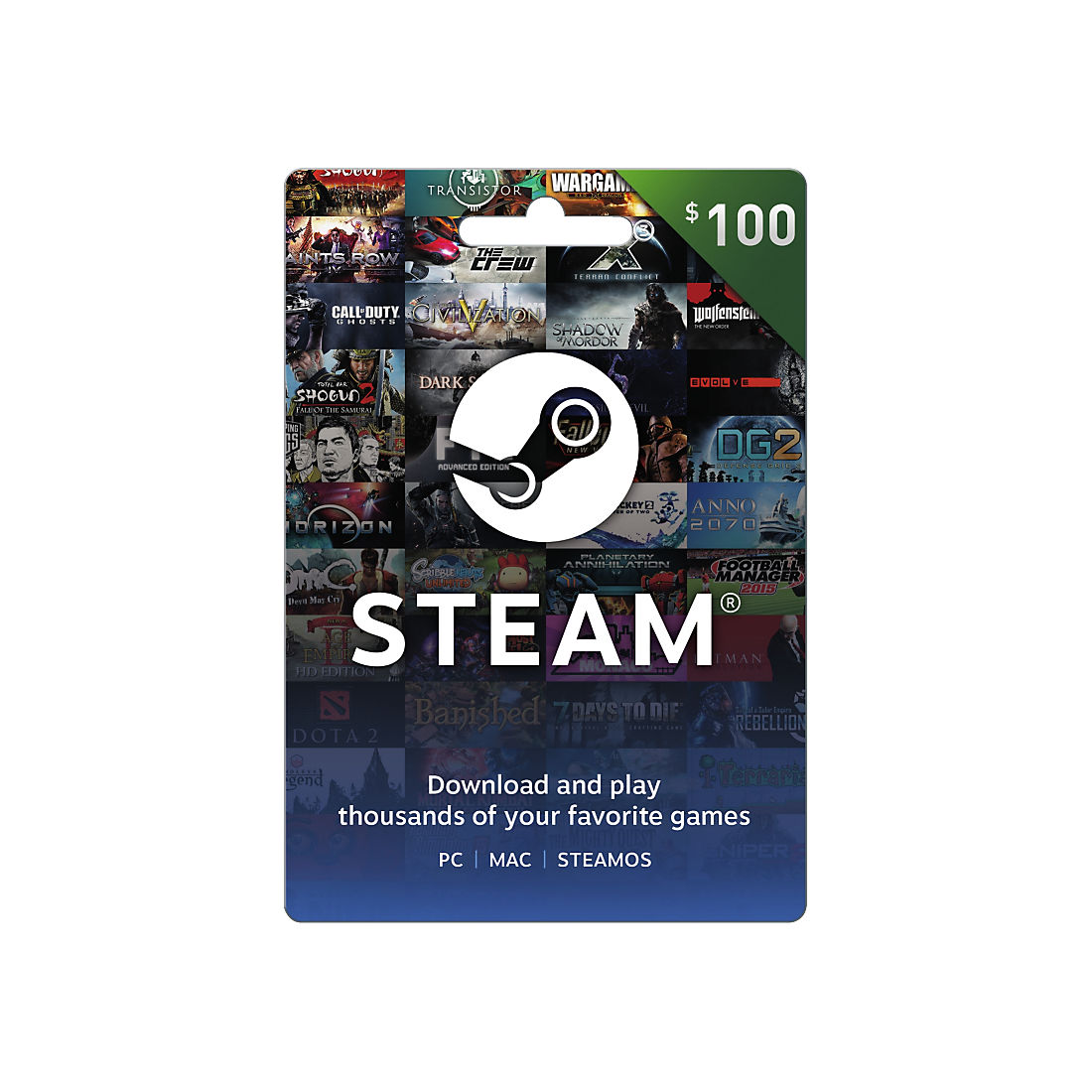 100 Steam Gift Card Bjs Wholesale Club