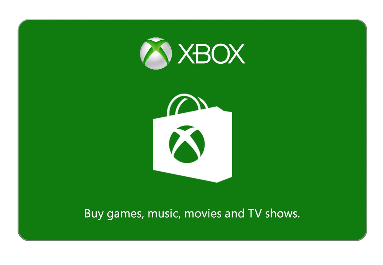 $25 Xbox Microsoft Gift Card