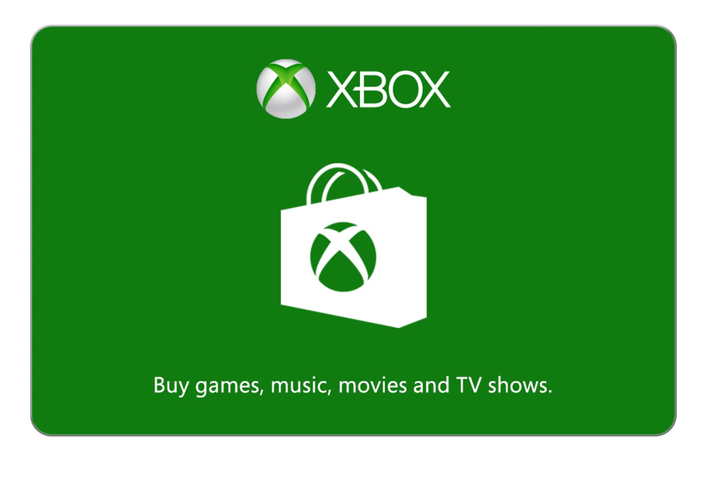 $50 Xbox Microsoft Gift Card