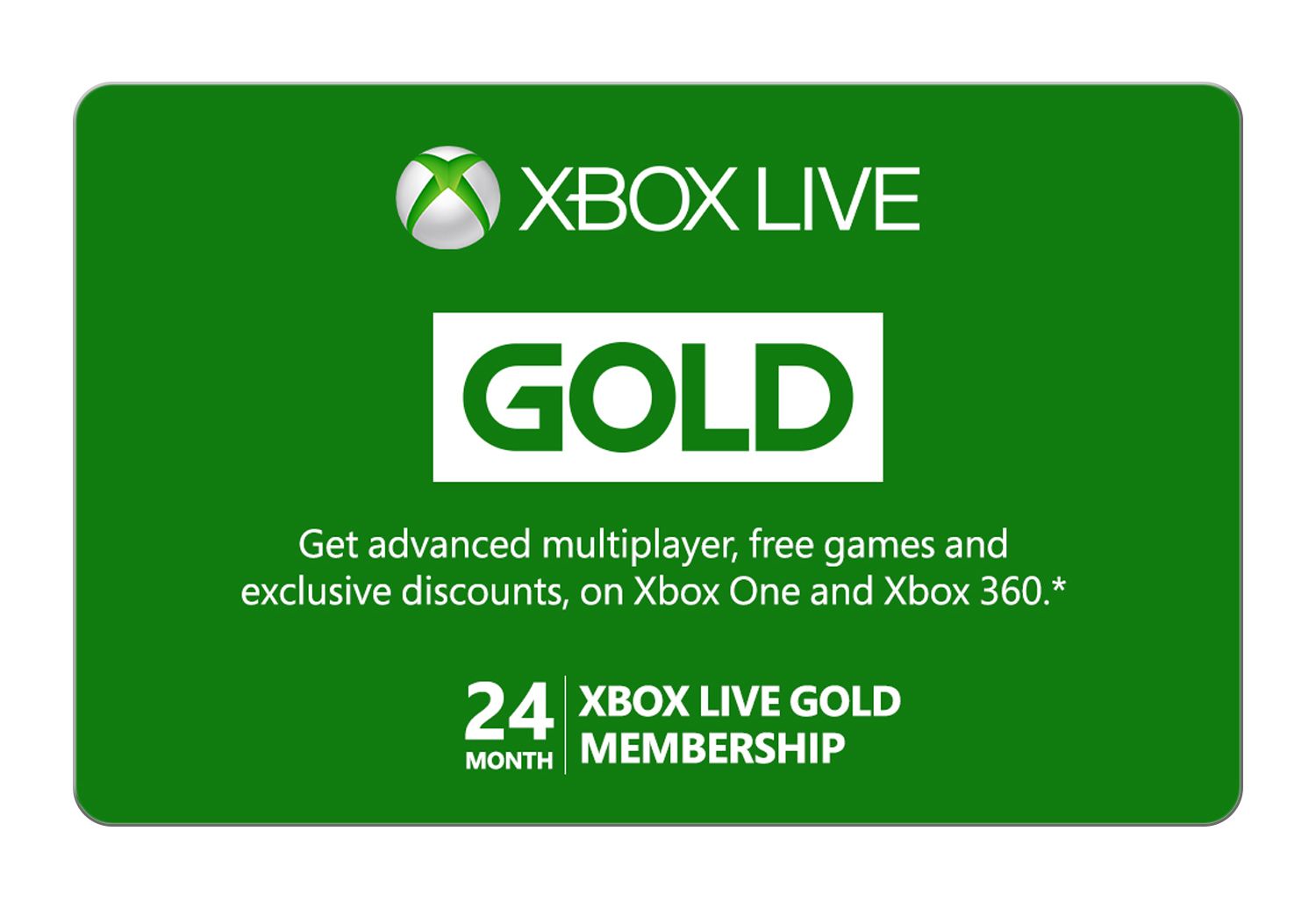 xbox live gold 24 month