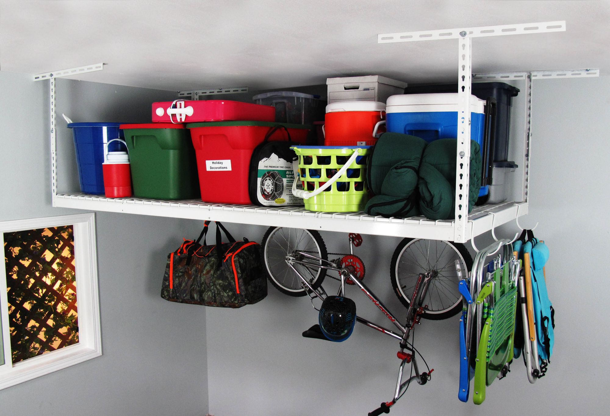 Saferacks Overhead Garage Storage Dandk Organizer