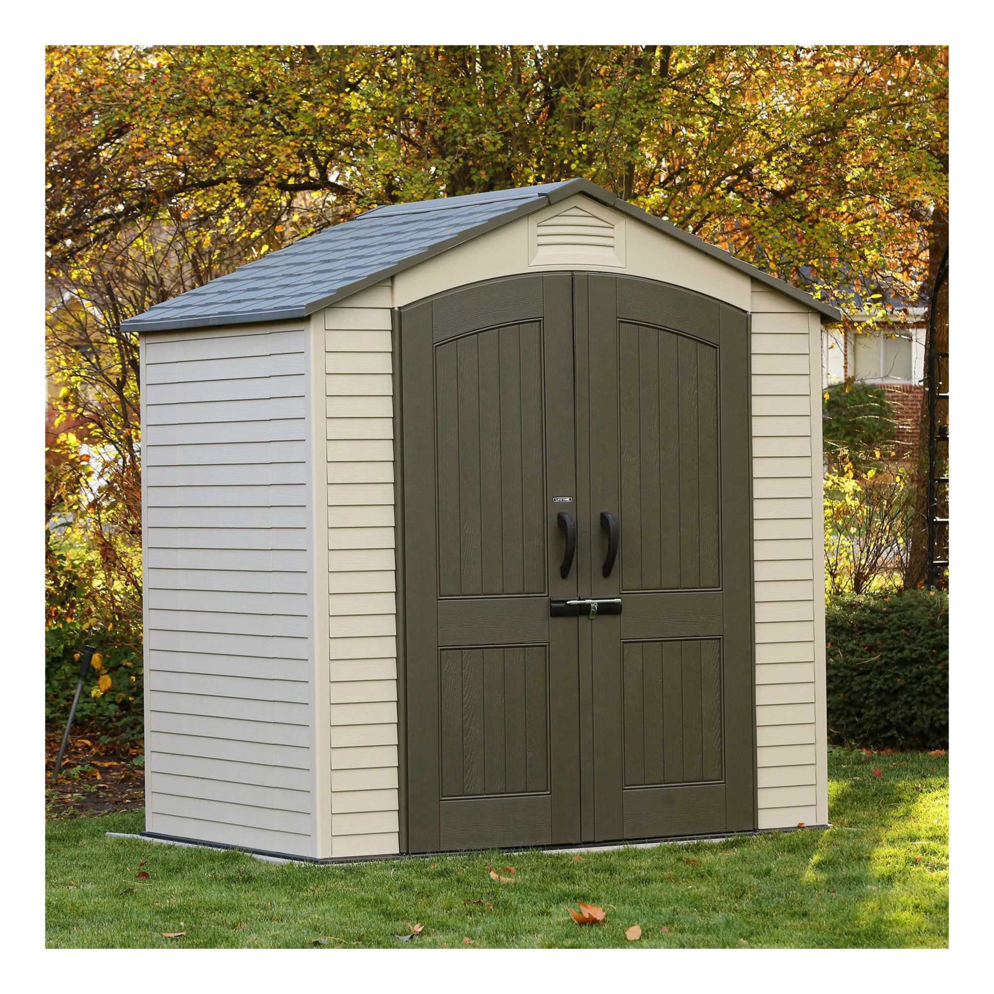 Lifetime 7' x 4.5' Outdoor Storage Shed BJs WholeSale Club