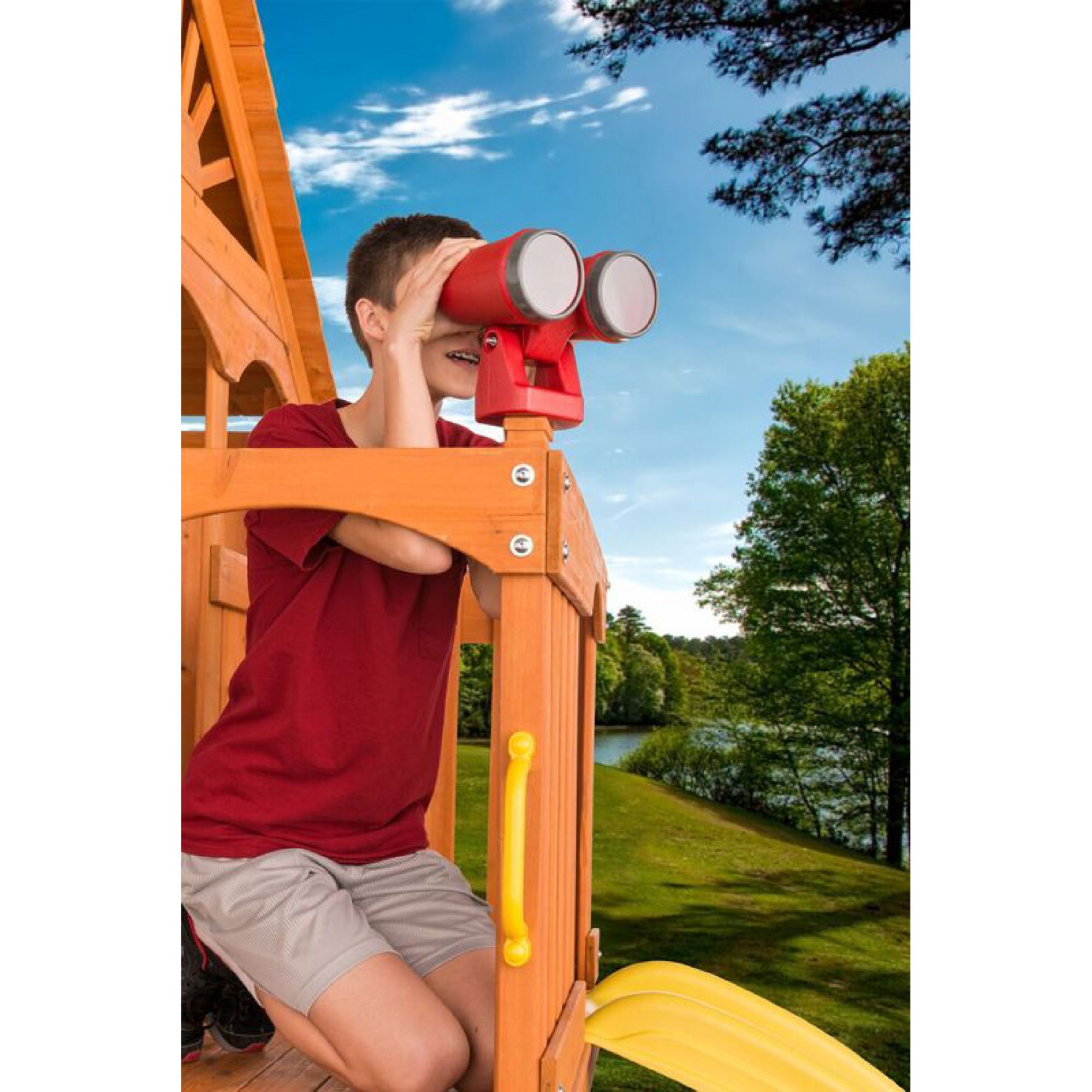 Creative Cedar Designs Play Set Binoculars - Red