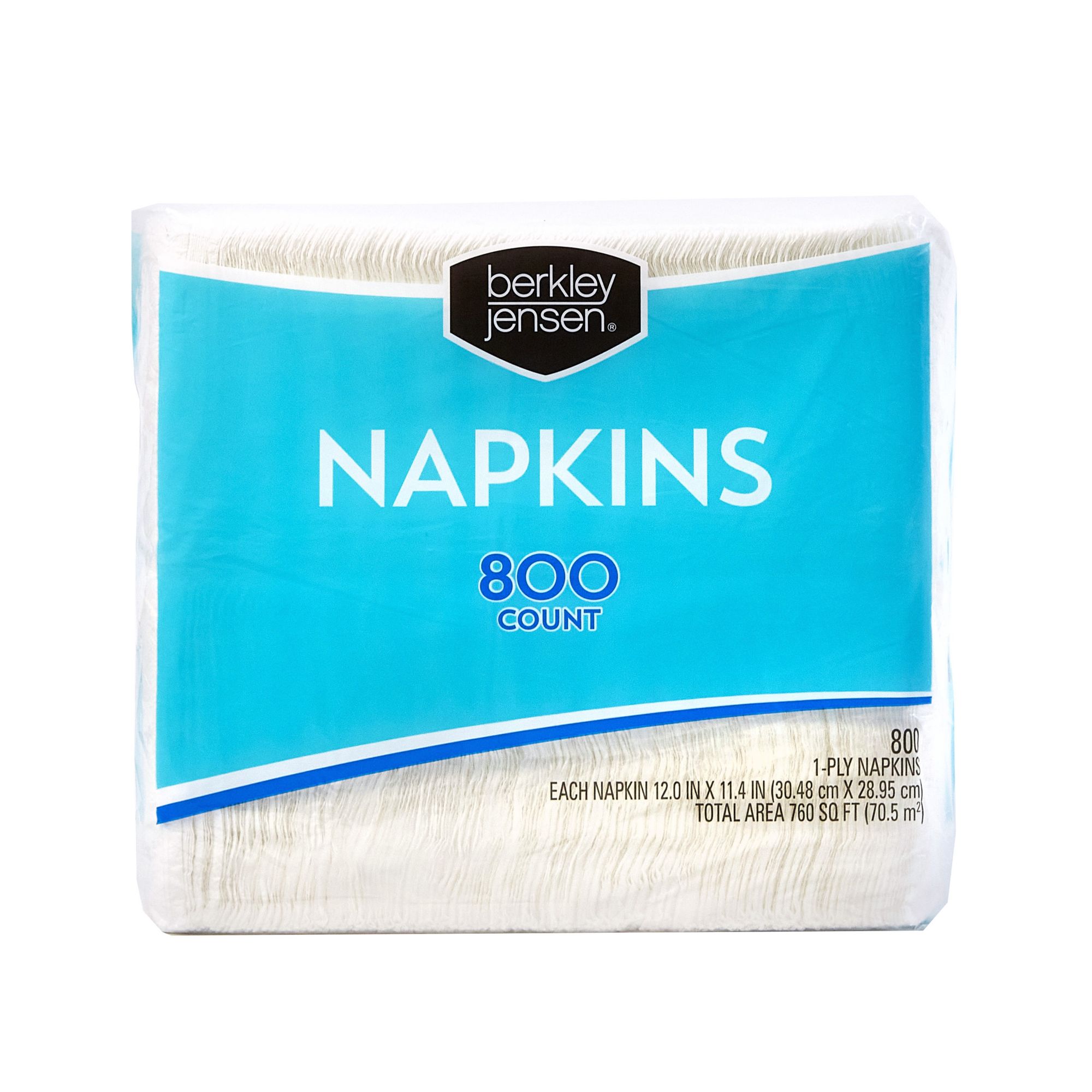 Berkley Jensen Lunch Napkins, 800 ct. - White