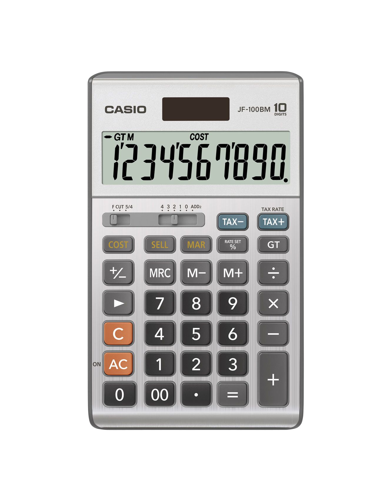 Casio Jf 100bm 10 Digit Calculator