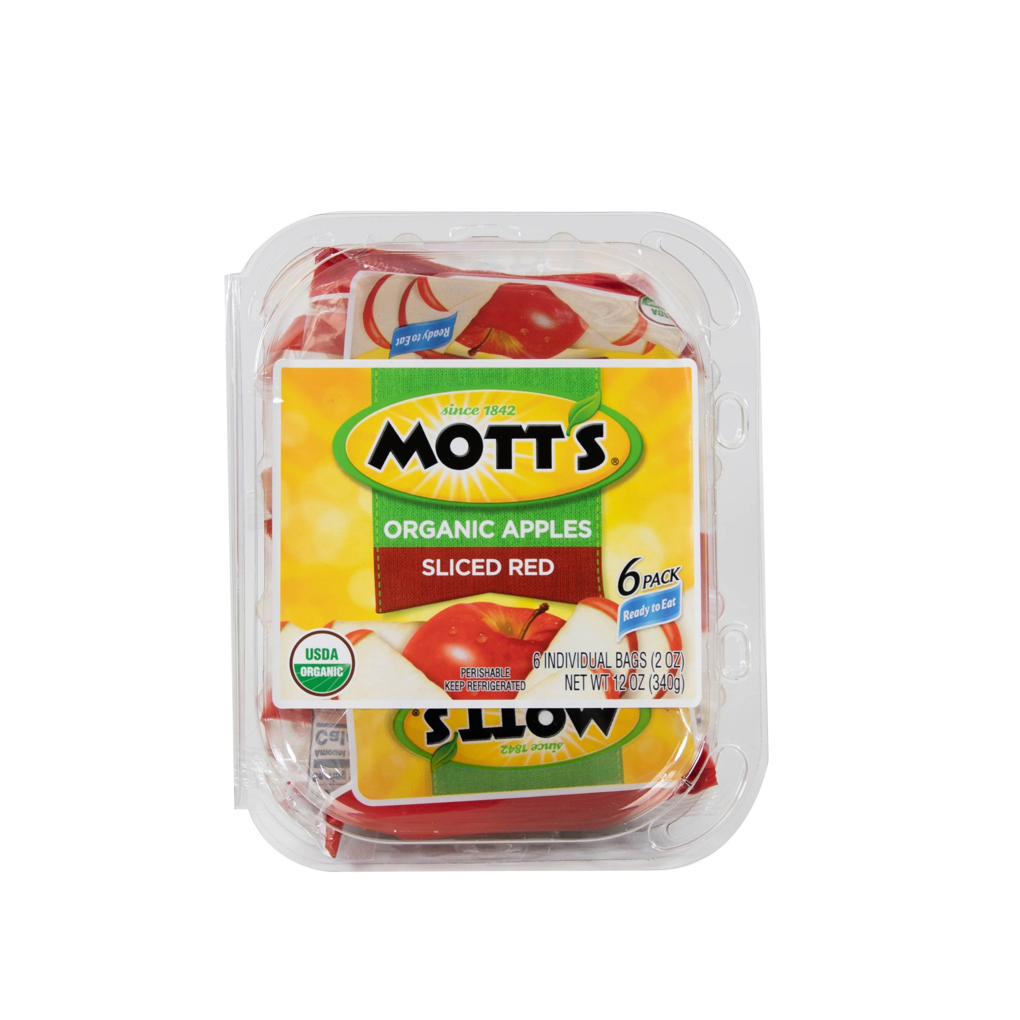 Mott's Sliced Green Apples Snack Packs, 6 pk./2 oz.