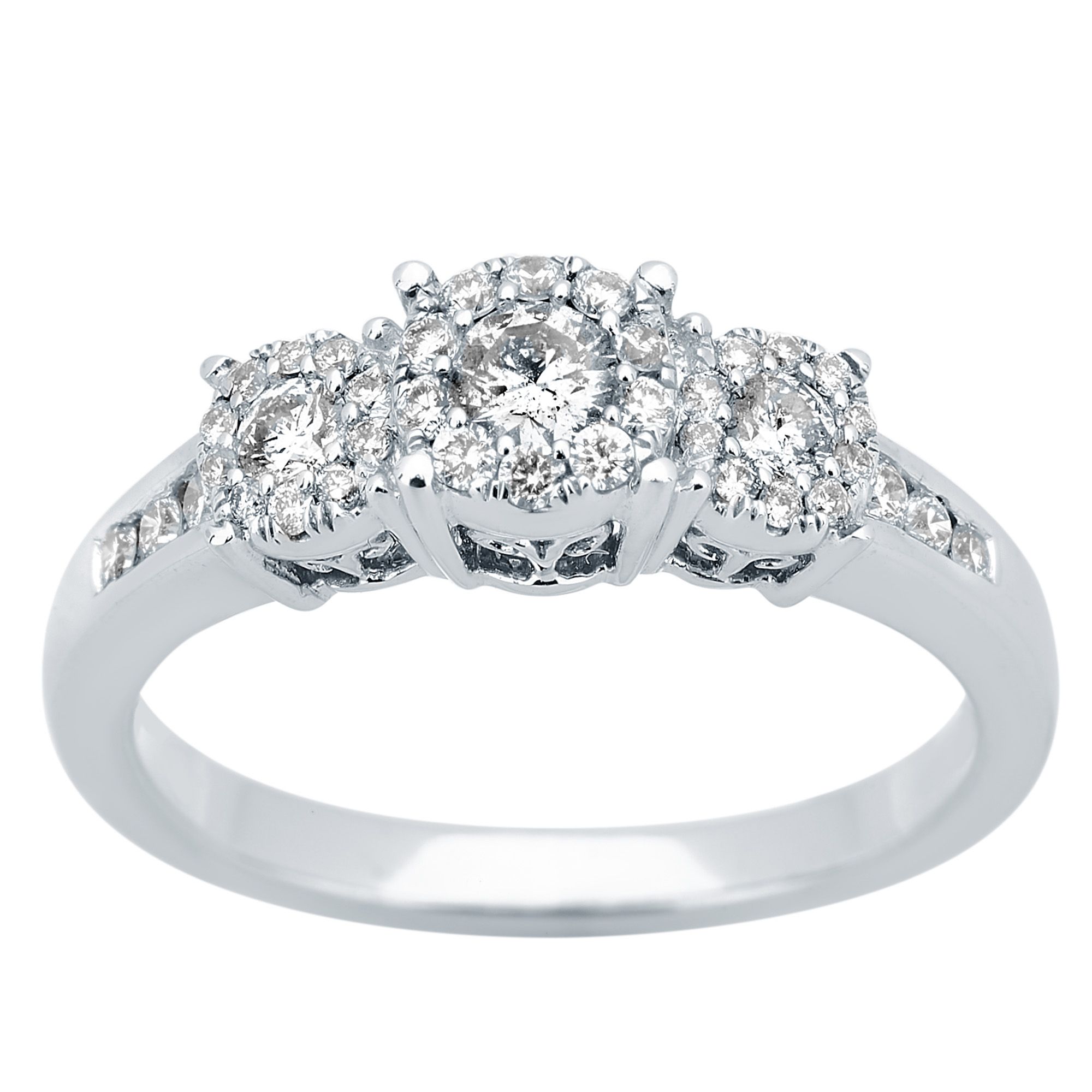 .50 ct. t.w. Diamond Engagement Ring in 14k White Gold