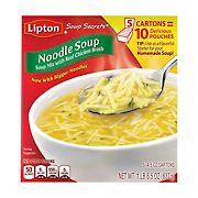 Lipton Soup Secrets Noodle Soup Mix, 5 pk./4.5 oz.
