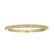 Amairah .16 ct. t.w. Diamond Pave Wedding Band in 10k Yellow Gold, Size 6.5
