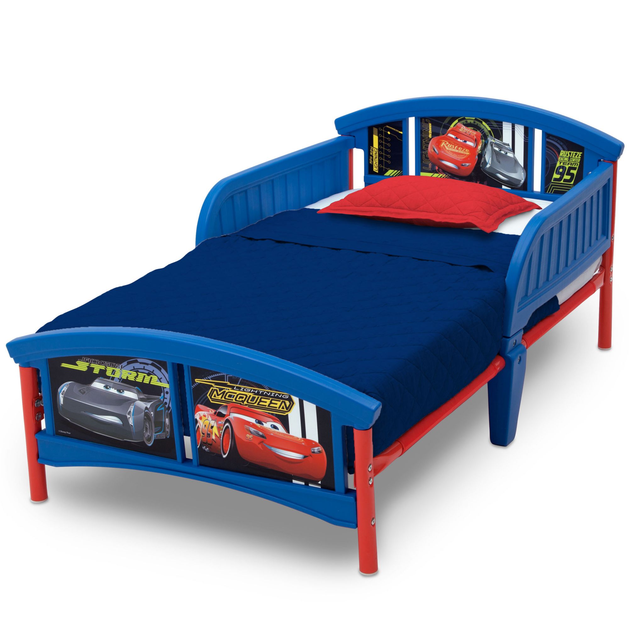 Delta Children Disney/Pixar Cars Plastic Toddler Bed