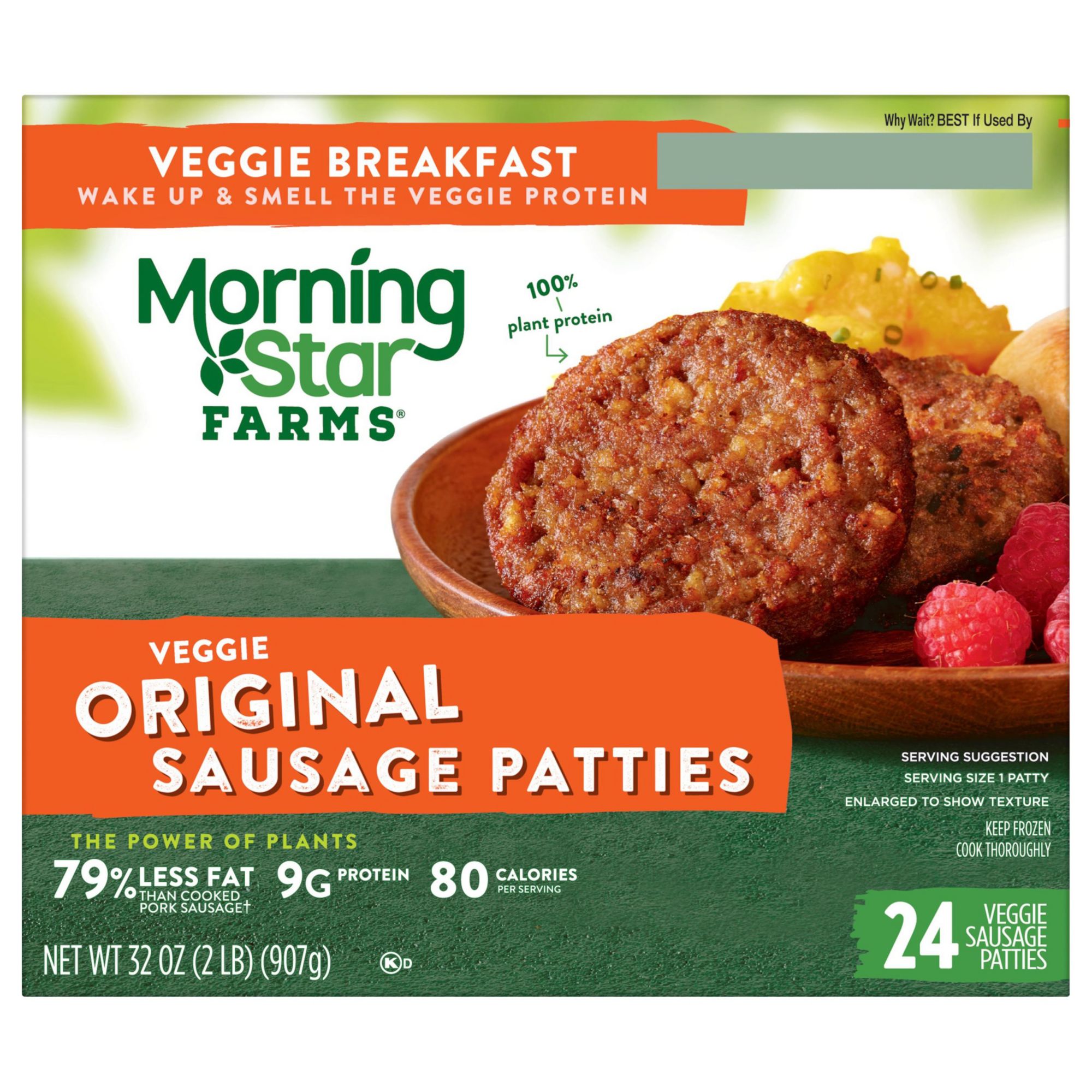 MorningStar Farms Original Sausage Patties | BJ's Wholesale Club